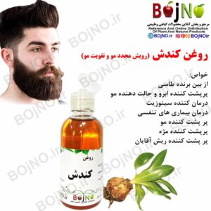 رویش مو روغن کندش